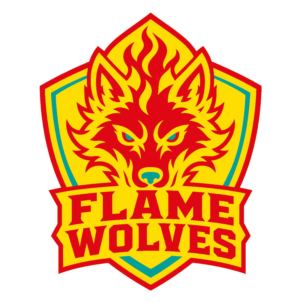 Flame Wolves logó